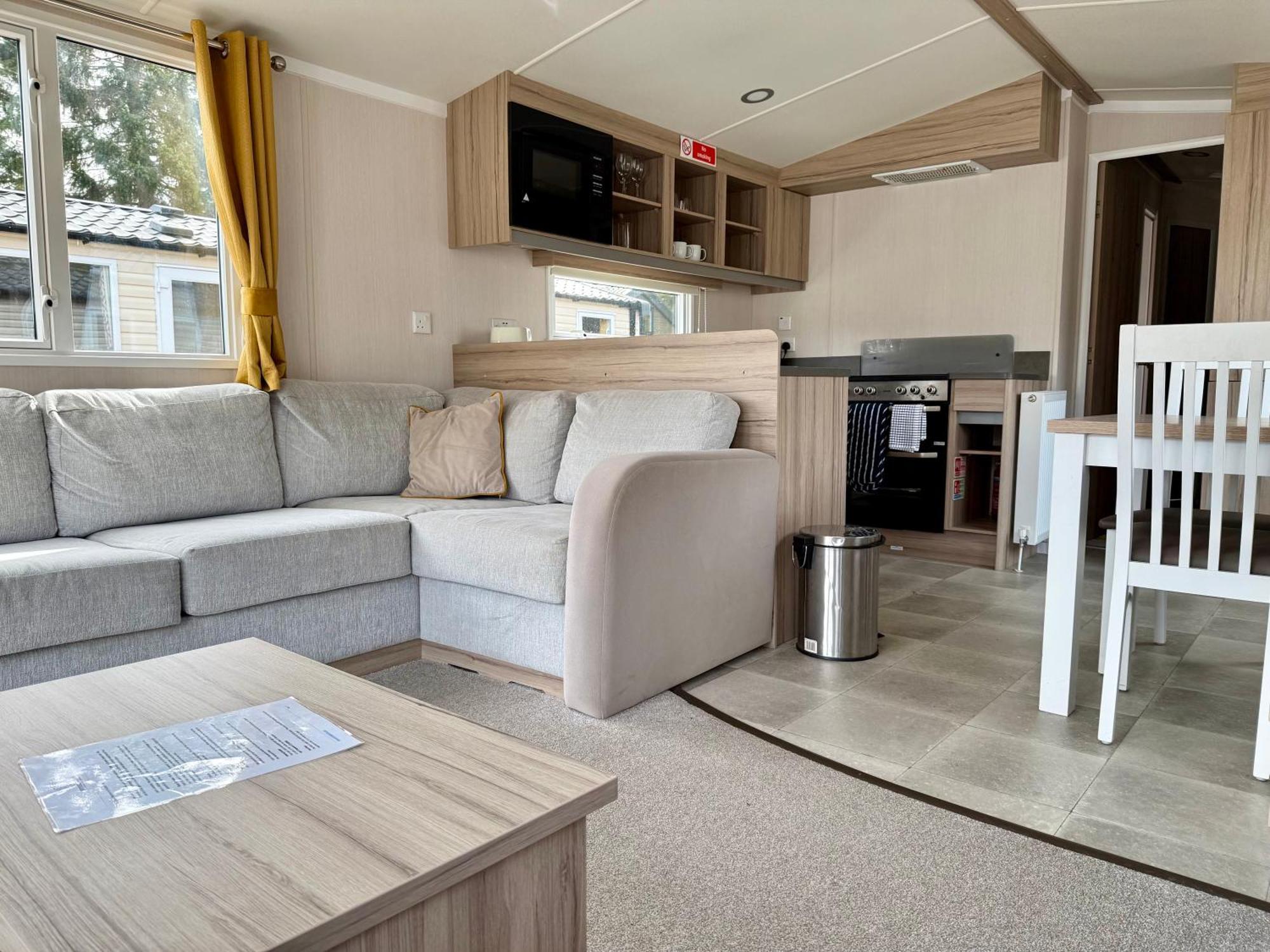 The Salmon Van - Beautiful, Luxury Static Caravan Aberlour Exteriör bild